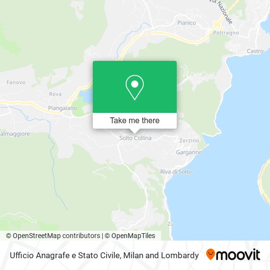 Ufficio Anagrafe e Stato Civile map