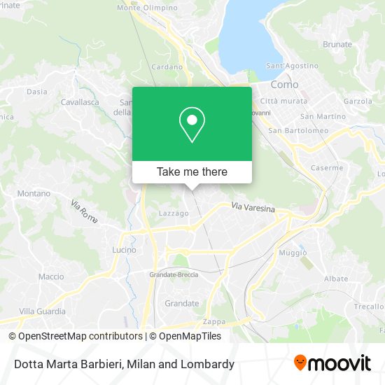 Dotta Marta Barbieri map