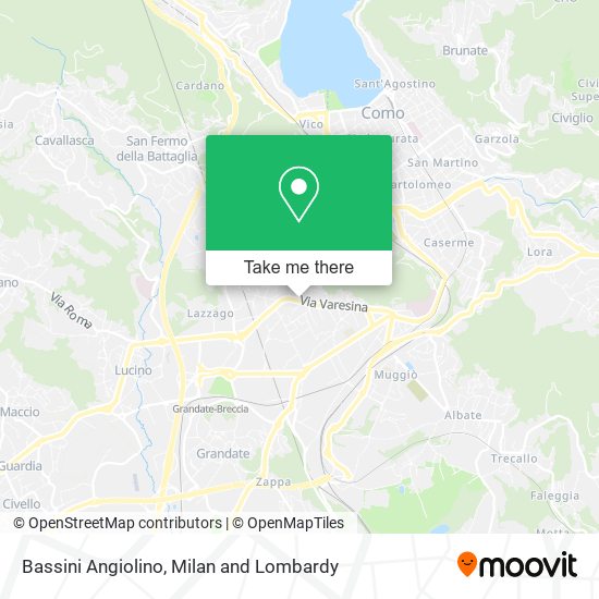 Bassini Angiolino map