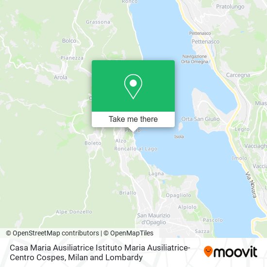 Casa Maria Ausiliatrice Istituto Maria Ausiliatrice-Centro Cospes map