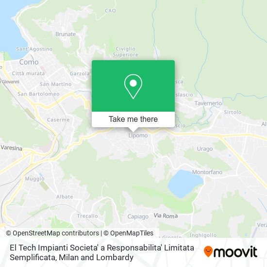 El Tech Impianti Societa' a Responsabilita' Limitata Semplificata map