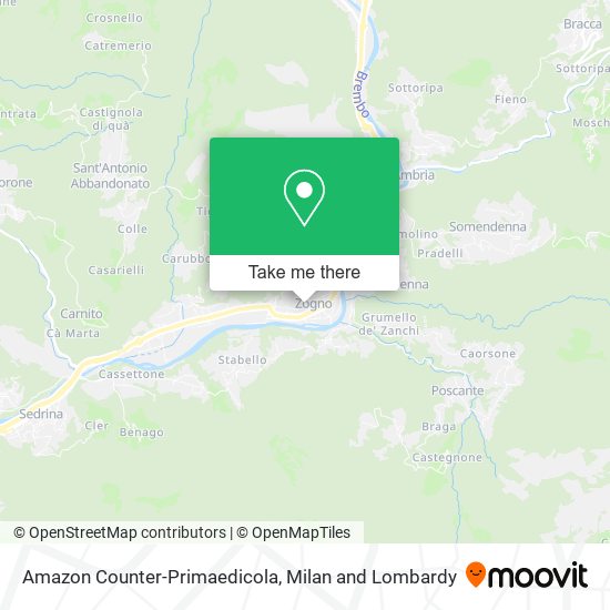 Amazon Counter-Primaedicola map