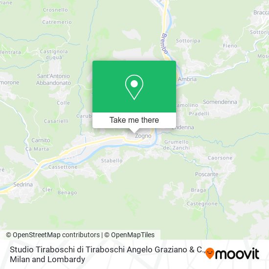Studio Tiraboschi di Tiraboschi Angelo Graziano & C. map