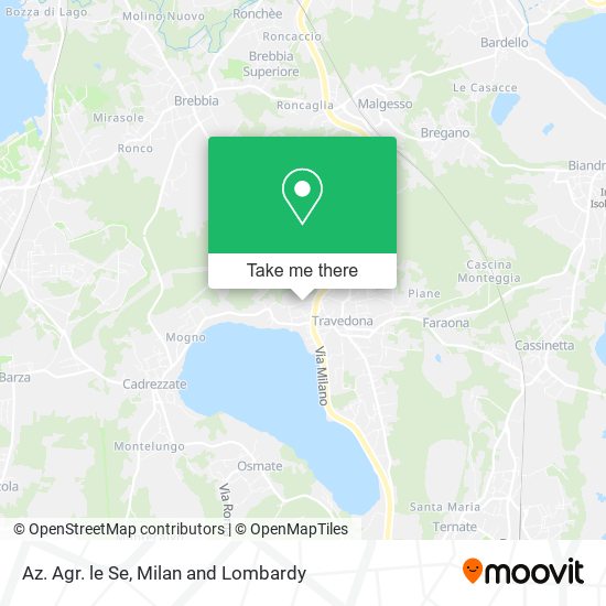 Az. Agr. le Se map