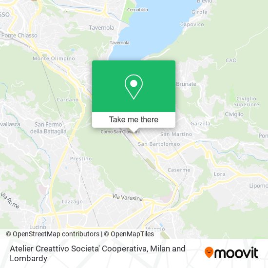 Atelier Creattivo Societa' Cooperativa map