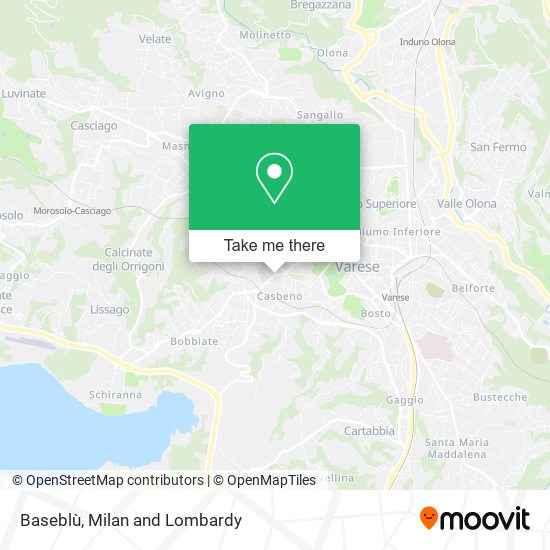 Baseblù map