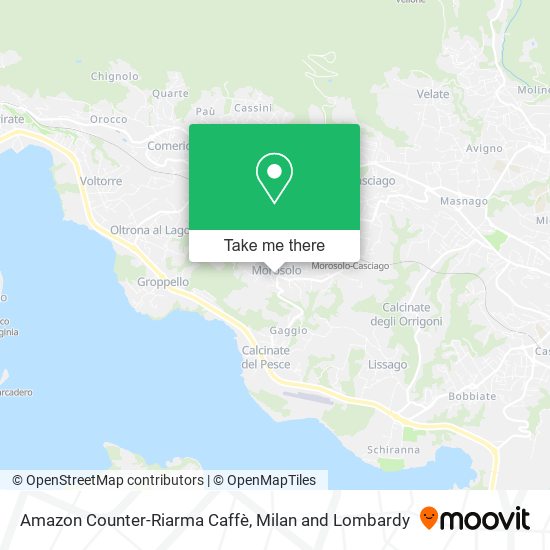 Amazon Counter-Riarma Caffè map