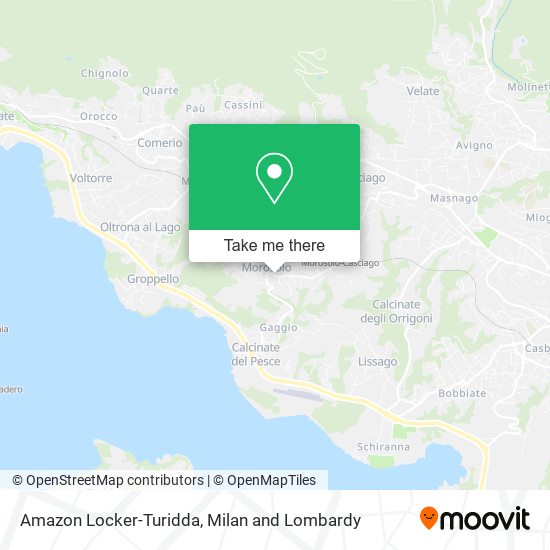Amazon Locker-Turidda map
