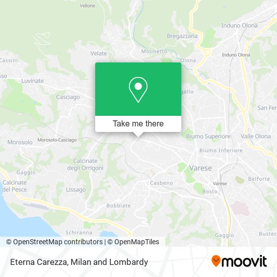 Eterna Carezza map