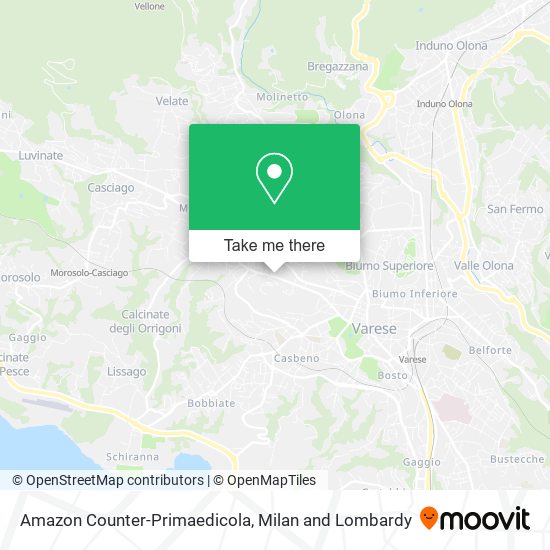 Amazon Counter-Primaedicola map