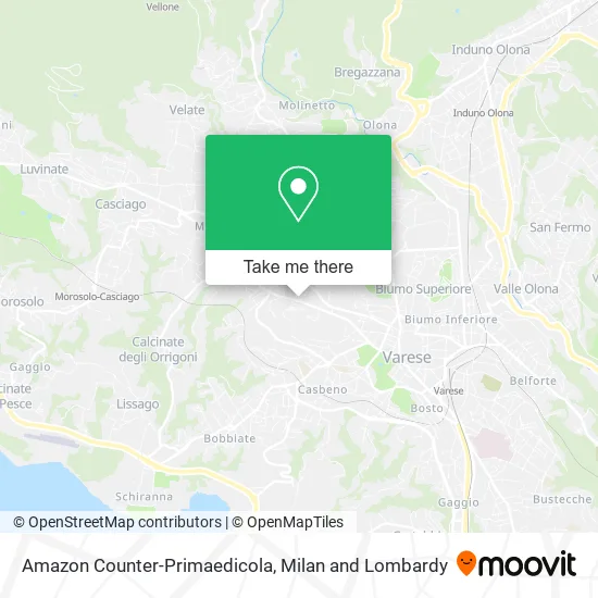 Amazon Counter-Primaedicola map