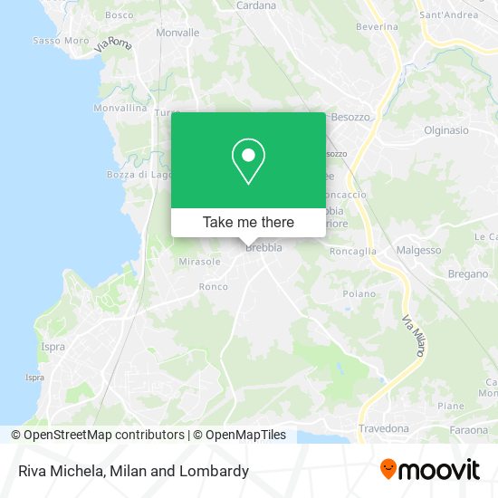 Riva Michela map
