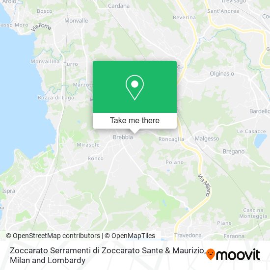 Zoccarato Serramenti di Zoccarato Sante & Maurizio map