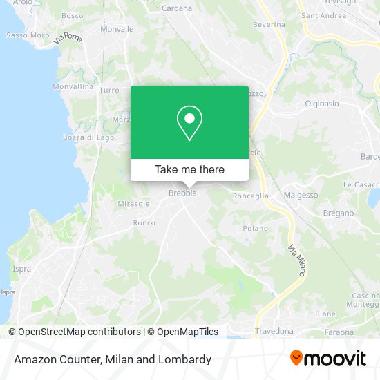 Amazon Counter map
