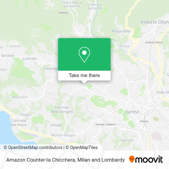 Amazon Counter-la Chicchera map