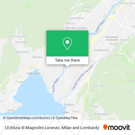 L'Edilizia di Magnolini Lorenzo map