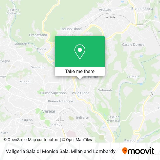 Valigeria Sala di Monica Sala map