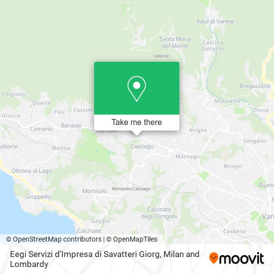 Eegi Servizi d'Impresa di Savatteri Giorg map