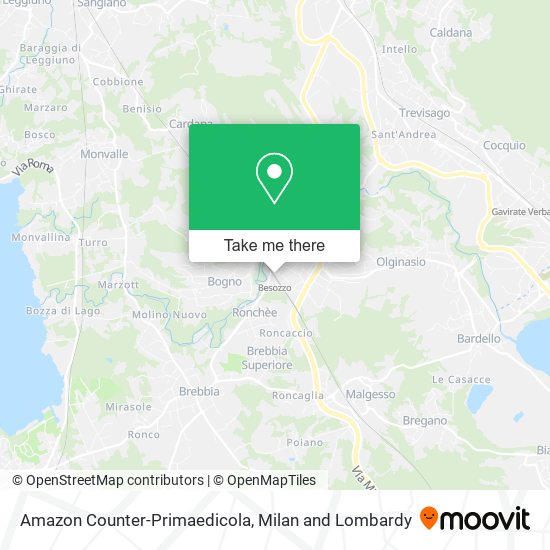 Amazon Counter-Primaedicola map