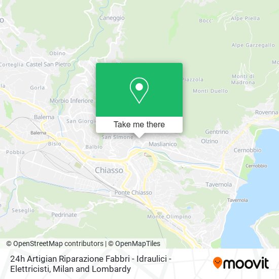 24h Artigian Riparazione Fabbri - Idraulici - Elettricisti map