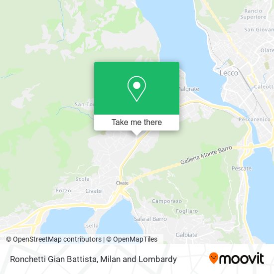 Ronchetti Gian Battista map