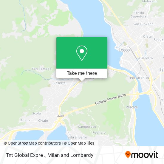 Tnt Global Expre . map