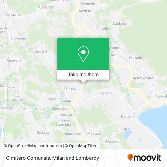 Cimitero Comunale map