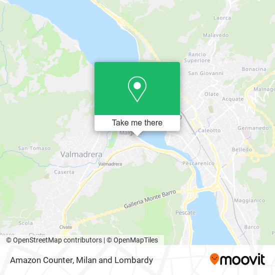 Amazon Counter map