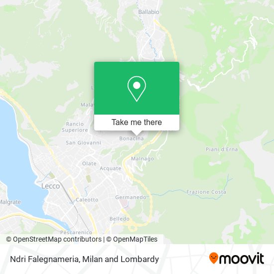 Ndri Falegnameria map