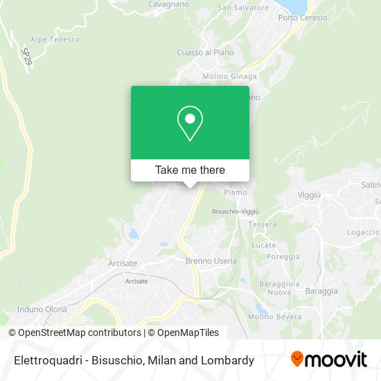 Elettroquadri - Bisuschio map