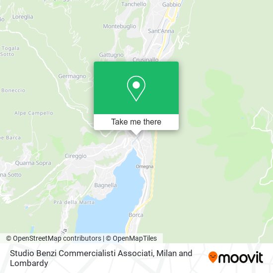 Studio Benzi Commercialisti Associati map