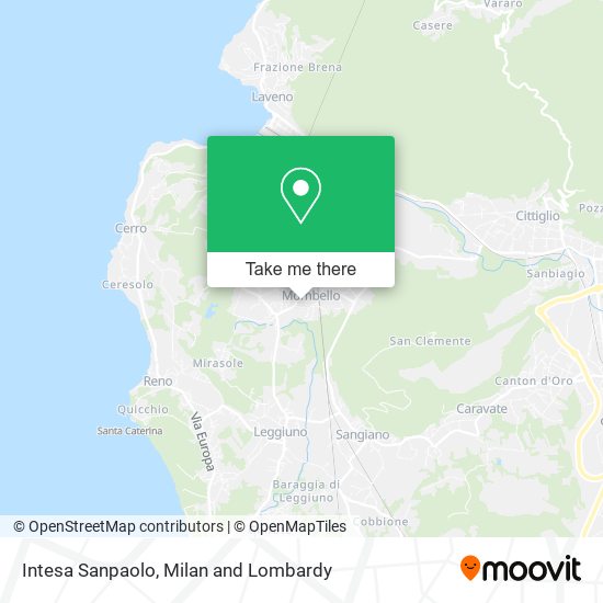 Intesa Sanpaolo map