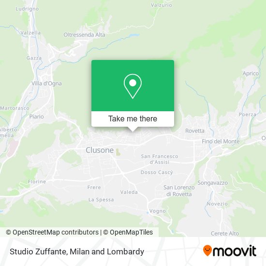 Studio Zuffante map