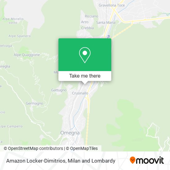 Amazon Locker-Dimitrios map