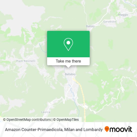 Amazon Counter-Primaedicola map