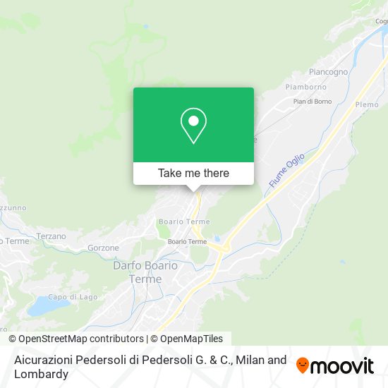 Aicurazioni Pedersoli di Pedersoli G. & C. map