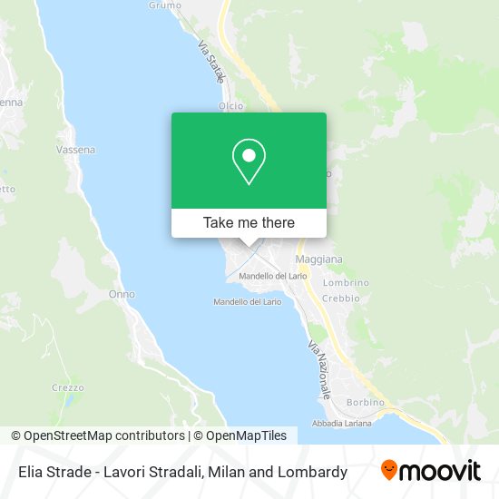 Elia Strade - Lavori Stradali map