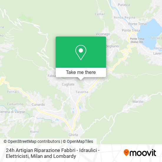 24h Artigian Riparazione Fabbri - Idraulici - Elettricisti map