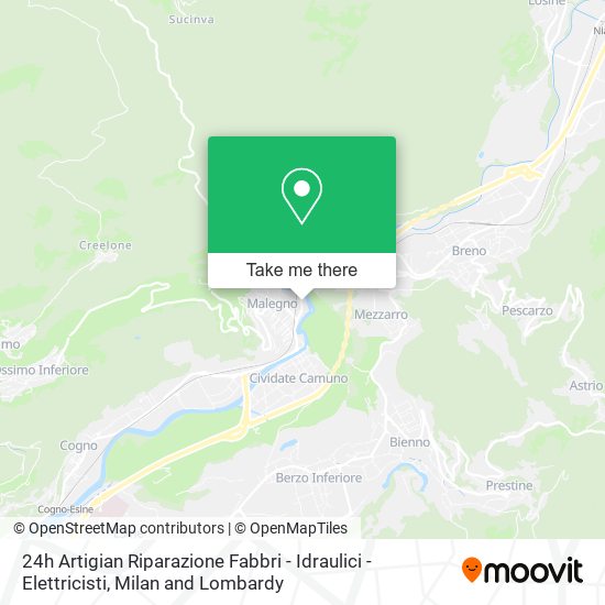 24h Artigian Riparazione Fabbri - Idraulici - Elettricisti map