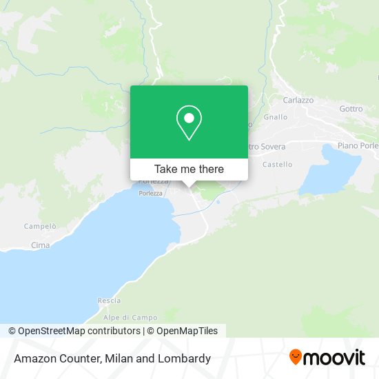 Amazon Counter map