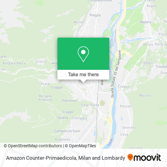 Amazon Counter-Primaedicola map