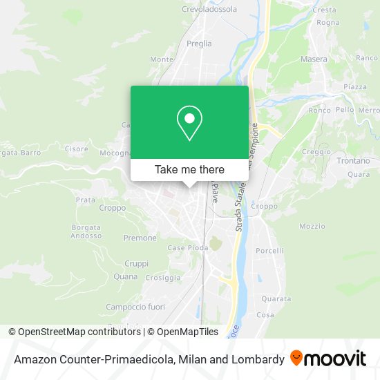 Amazon Counter-Primaedicola map