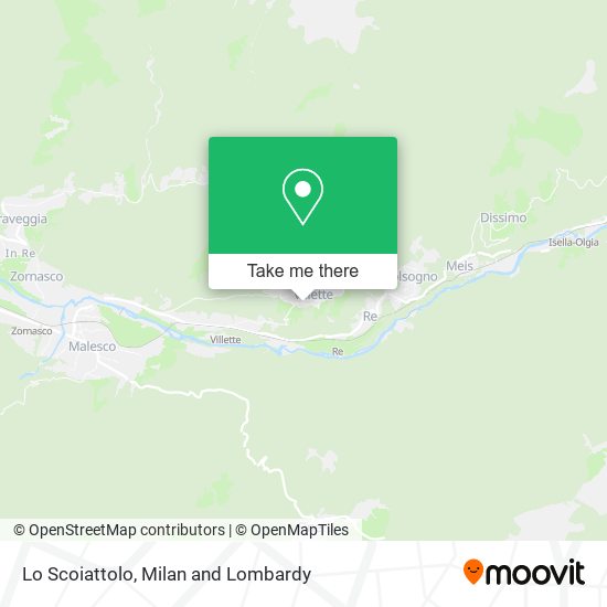 Lo Scoiattolo map
