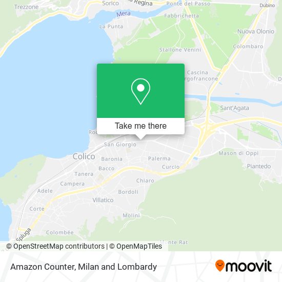 Amazon Counter map