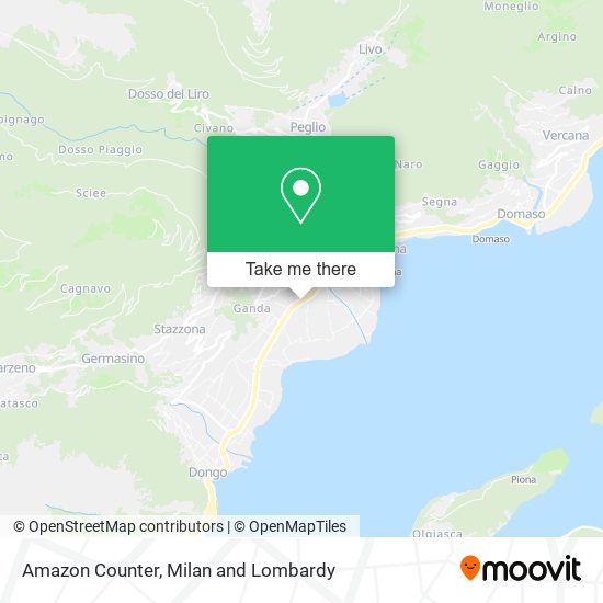 Amazon Counter map