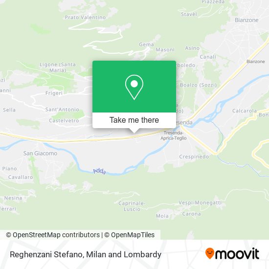 Reghenzani Stefano map