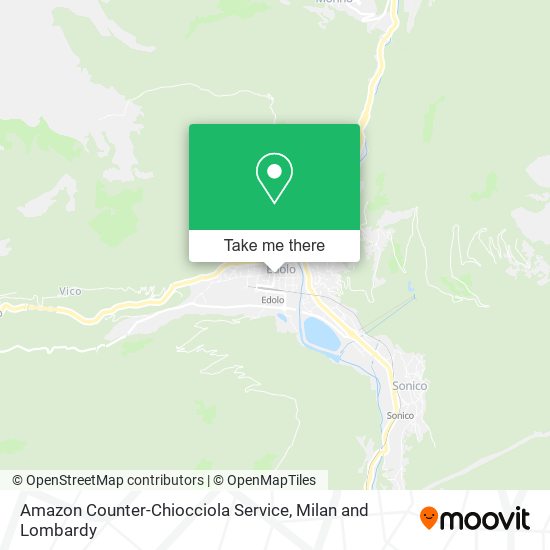 Amazon Counter-Chiocciola Service map