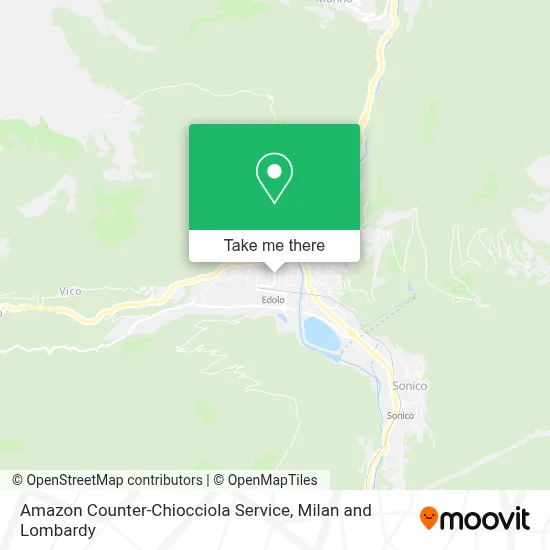Amazon Counter-Chiocciola Service map