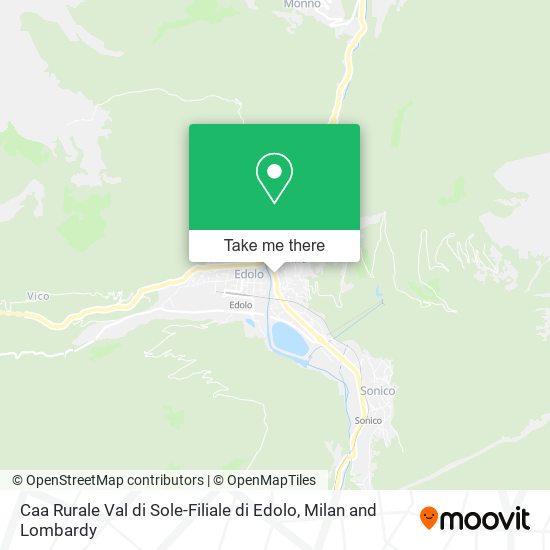 Caa Rurale Val di Sole-Filiale di Edolo map