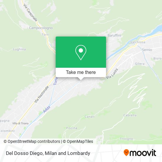 Del Dosso Diego map